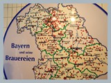 Brauereikarte Bayern
