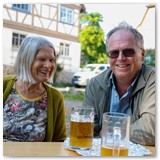 Gäste am Abend
